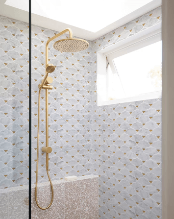 โมเสคหินอ่อน TIMELESS TILES รุ่น LUCKY CLOUD 23.7X29.8 ซม. สี CARRARA WHITE_5